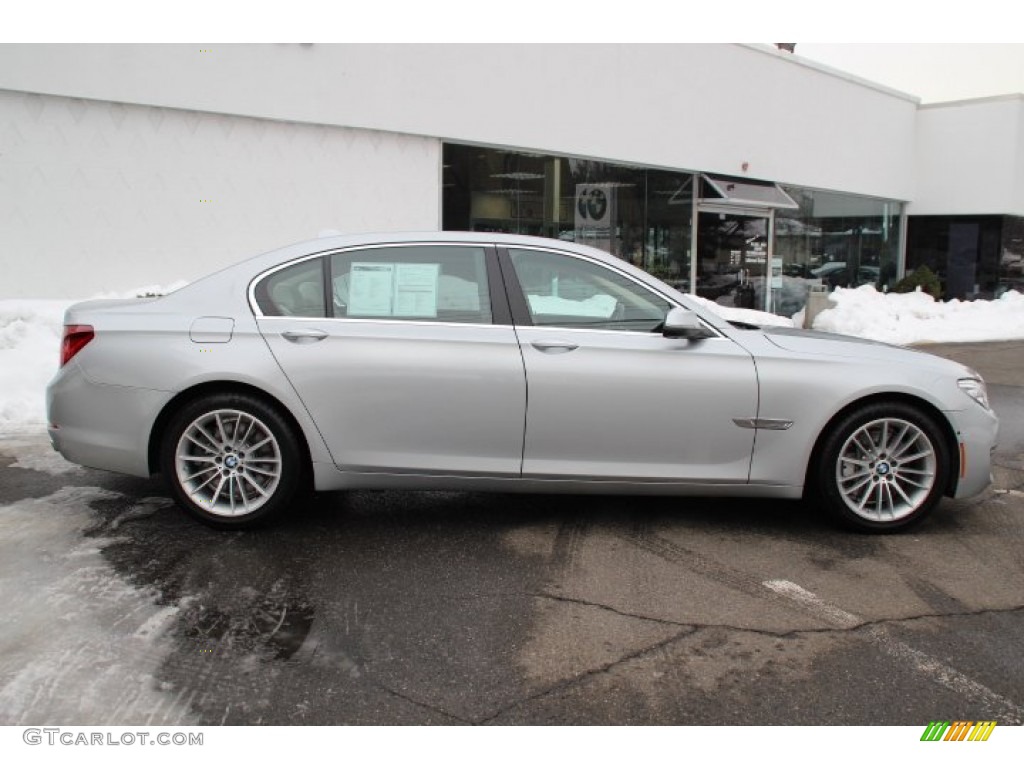 Glacier Silver Metallic 2013 BMW 7 Series 750Li xDrive Sedan Exterior Photo #90700255