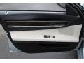 Ivory White/Black Door Panel Photo for 2013 BMW 7 Series #90700390