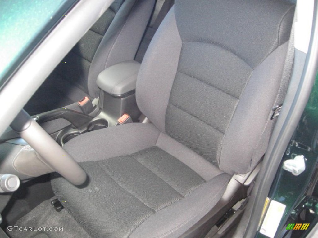 2014 Cruze Eco - Rainforest Green Metallic / Jet Black photo #7