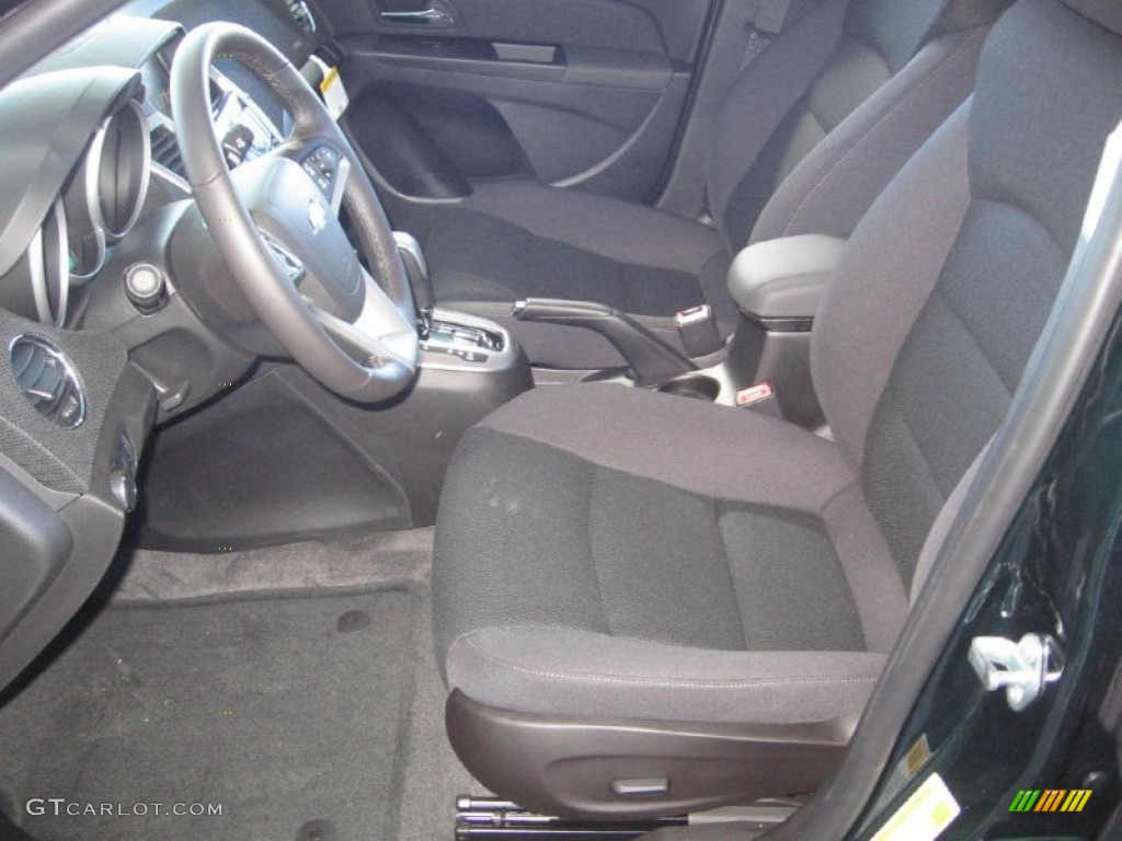 2014 Cruze Eco - Rainforest Green Metallic / Jet Black photo #8