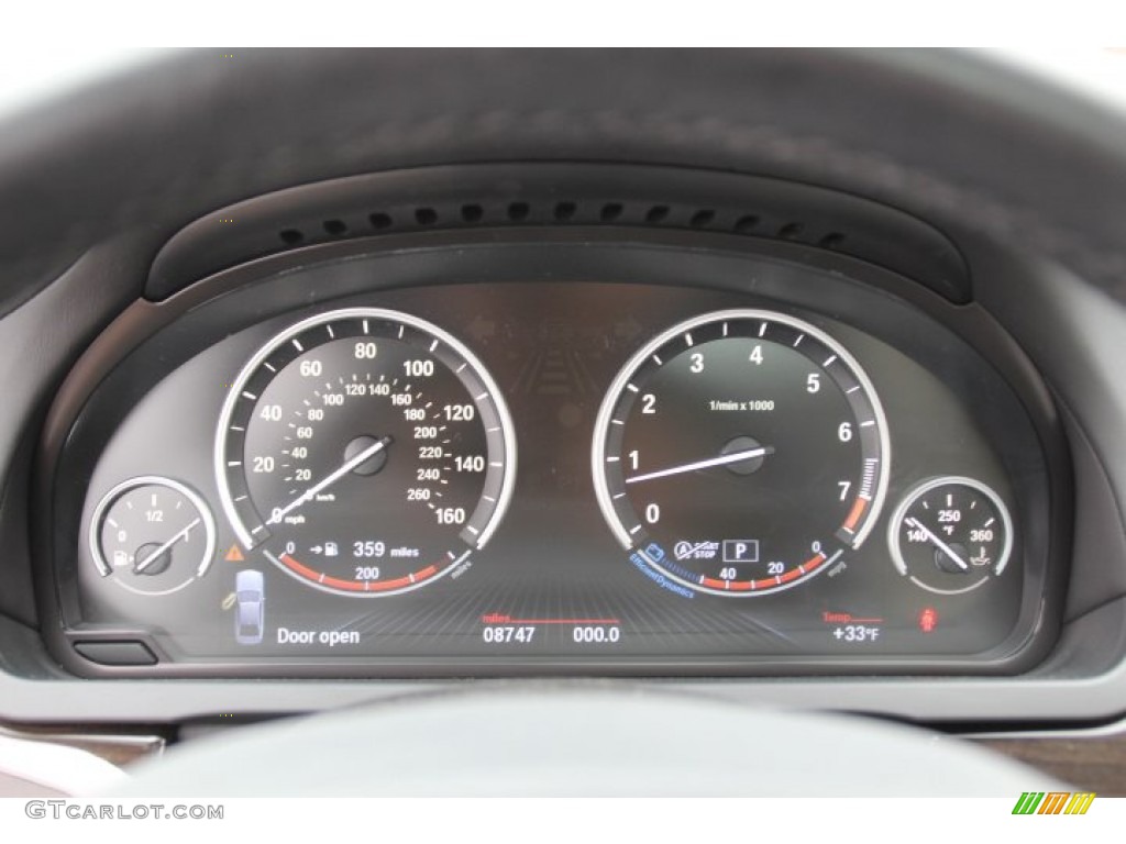 2013 BMW 7 Series 750Li xDrive Sedan Gauges Photo #90700561