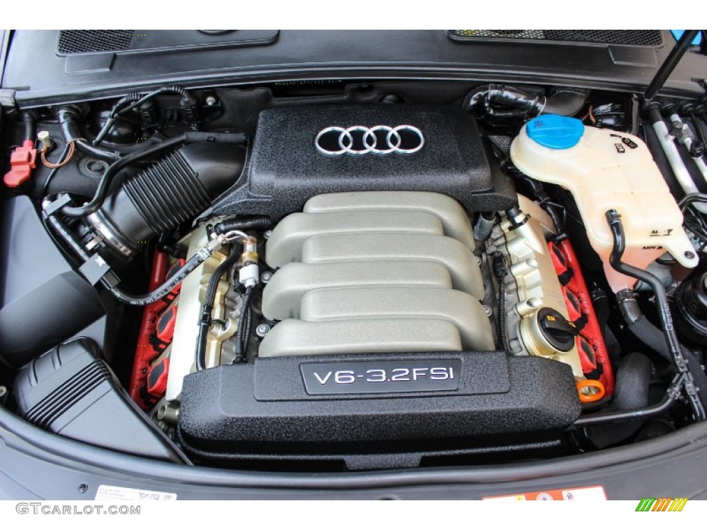 2007 Audi A6 3.2 Sedan Engine Photos