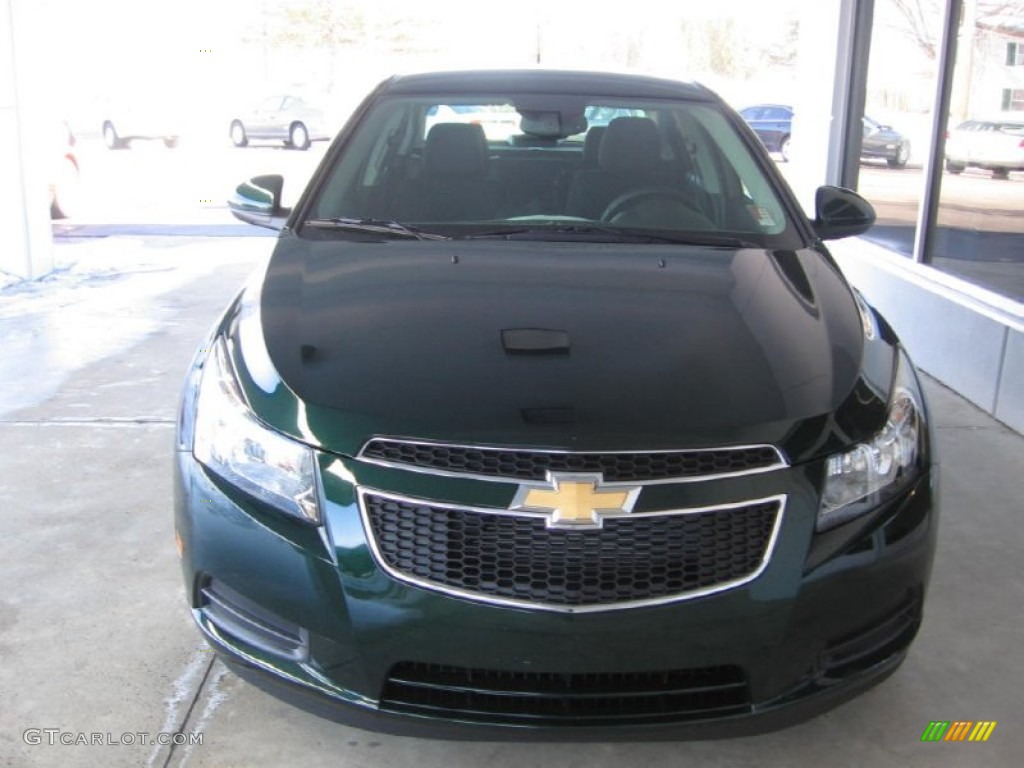 Rainforest Green Metallic 2014 Chevrolet Cruze Eco Exterior Photo #90700717