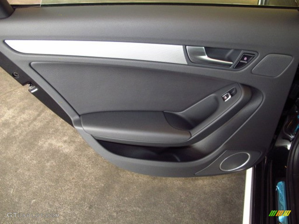 2014 Audi allroad Premium plus quattro Black Door Panel Photo #90701209