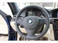 Cream Beige Steering Wheel Photo for 2013 BMW 3 Series #90701374