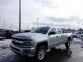 Silver Ice Metallic - Silverado 2500HD LT Double Cab 4x4 Photo No. 1