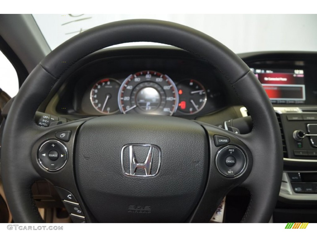 2014 Accord Sport Sedan - Champagne Frost Pearl / Black photo #21