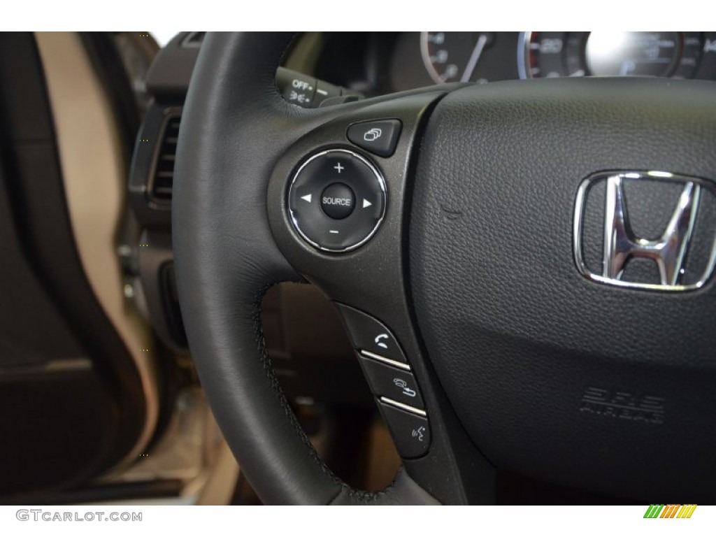 2014 Accord Sport Sedan - Champagne Frost Pearl / Black photo #23