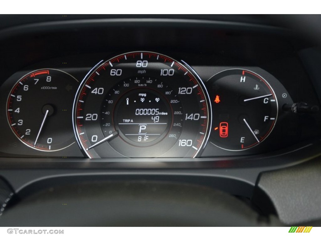 2014 Accord Sport Sedan - Champagne Frost Pearl / Black photo #24