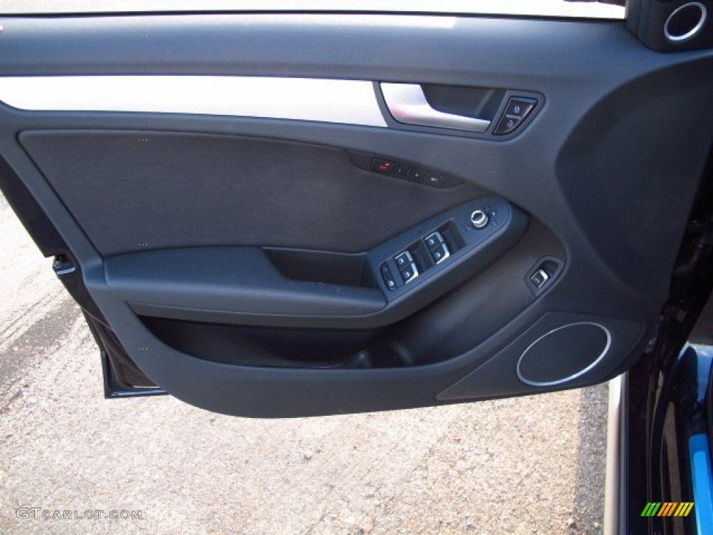 2014 Audi allroad Premium plus quattro Black Door Panel Photo #90701704