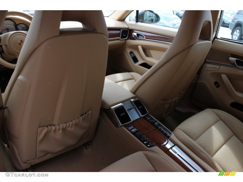 Luxor Beige Interior 2014 Porsche Panamera S Photo #90701713