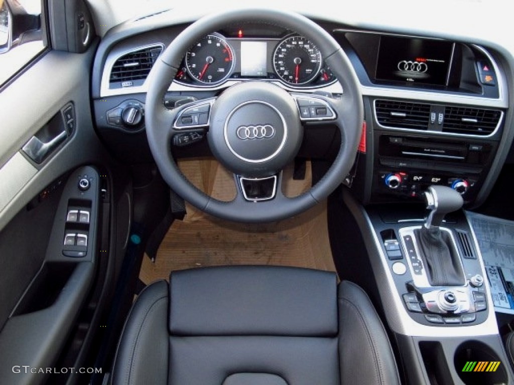 2014 Audi allroad Premium plus quattro Black Dashboard Photo #90701764