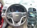 2014 Chevrolet Malibu Cocoa/Light Neutral Interior Steering Wheel Photo
