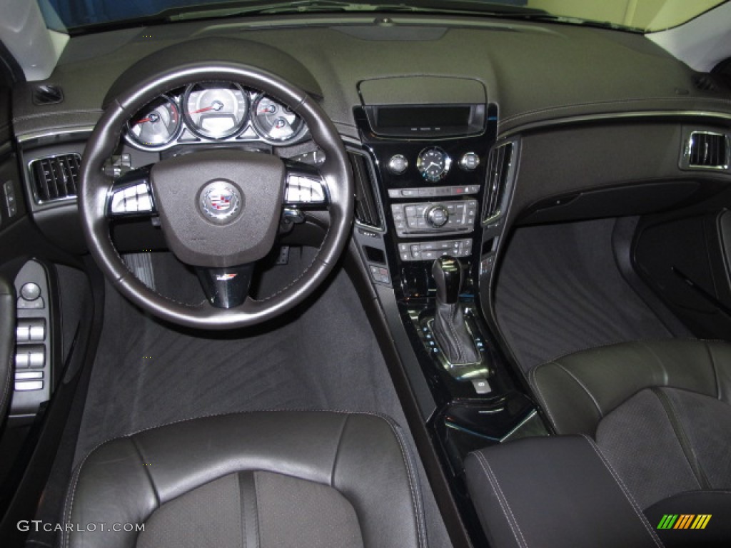 Ebony Interior 2013 Cadillac CTS -V Sedan Photo #90704122