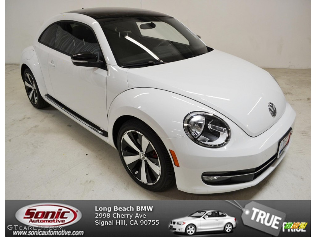 2013 Beetle Turbo - Candy White / Titan Black photo #1