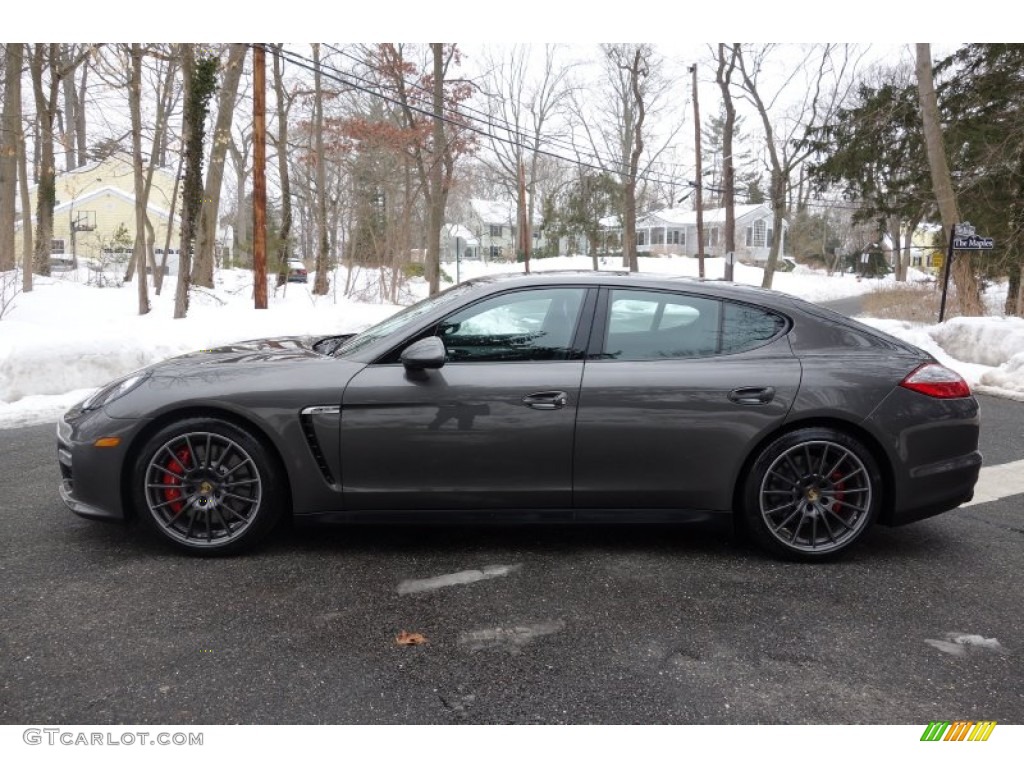 Agate Grey Metallic 2013 Porsche Panamera GTS Exterior Photo #90704296