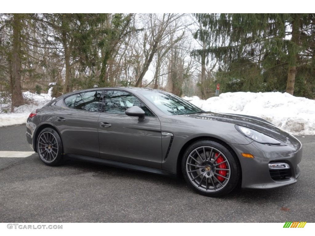 2013 Panamera GTS - Agate Grey Metallic / Black w/Alcantara photo #8