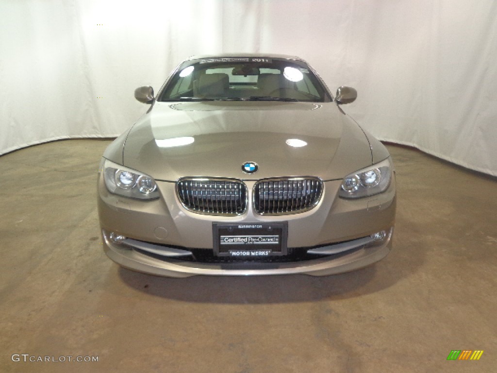 2011 3 Series 328i Convertible - Platinum Bronze Metallic / Oyster/Black Dakota Leather photo #7