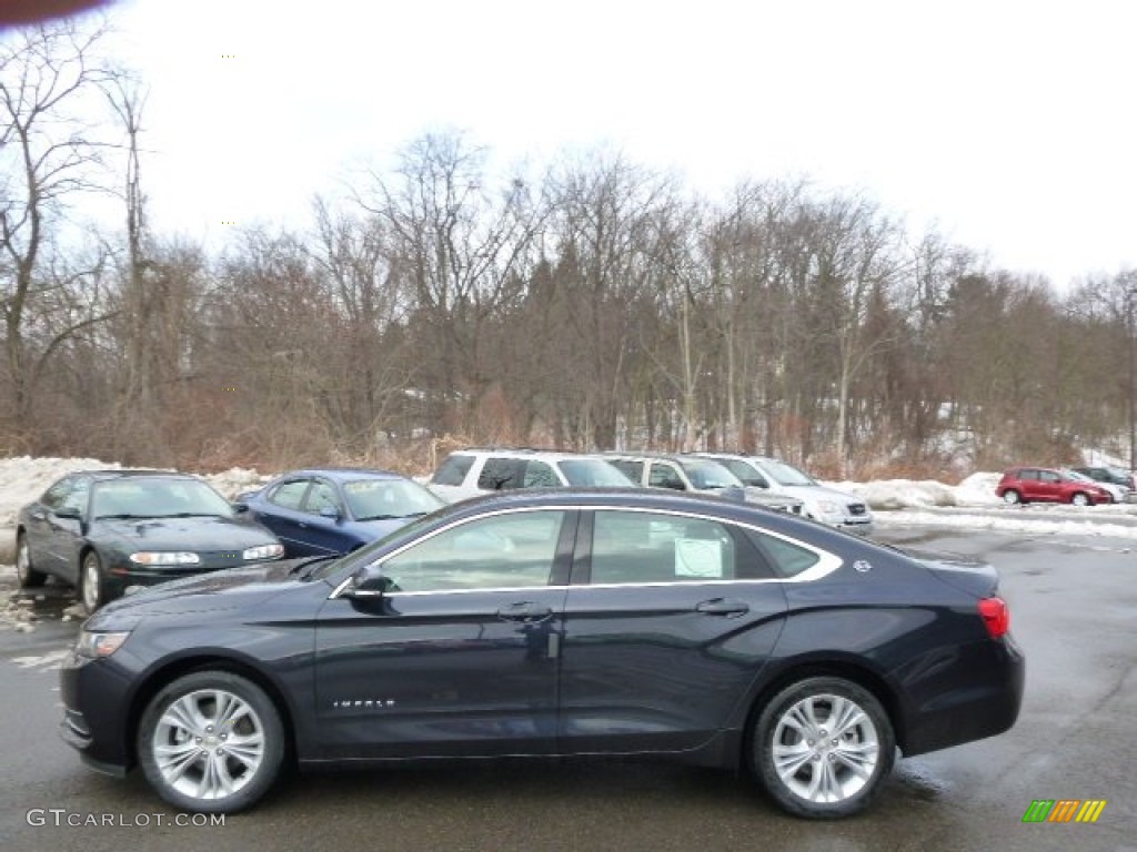 2014 Impala LT - Blue Ray Metallic / Jet Black photo #8