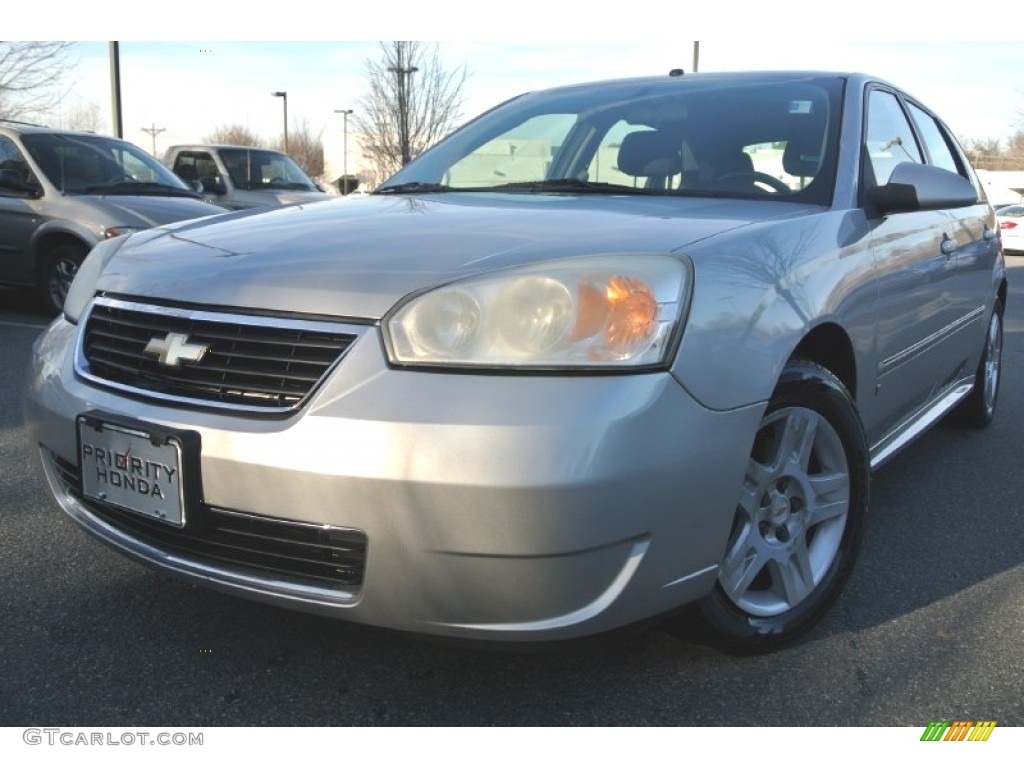 2006 Malibu Maxx LT Wagon - Silverstone Metallic / Ebony Black photo #1