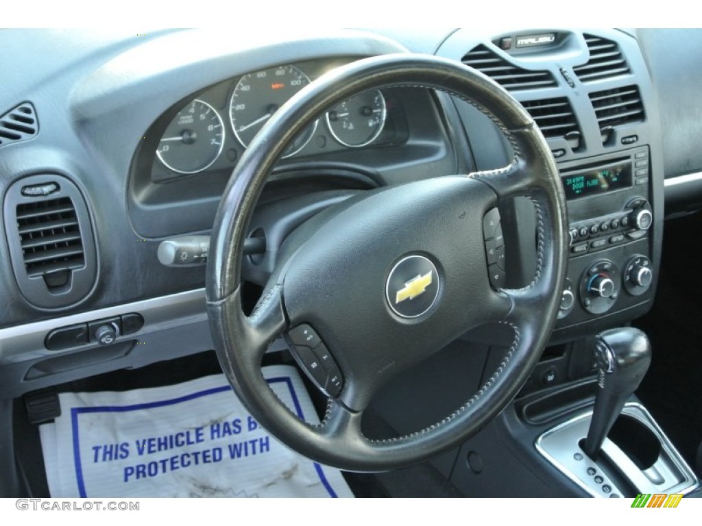 2006 Malibu Maxx LT Wagon - Silverstone Metallic / Ebony Black photo #26