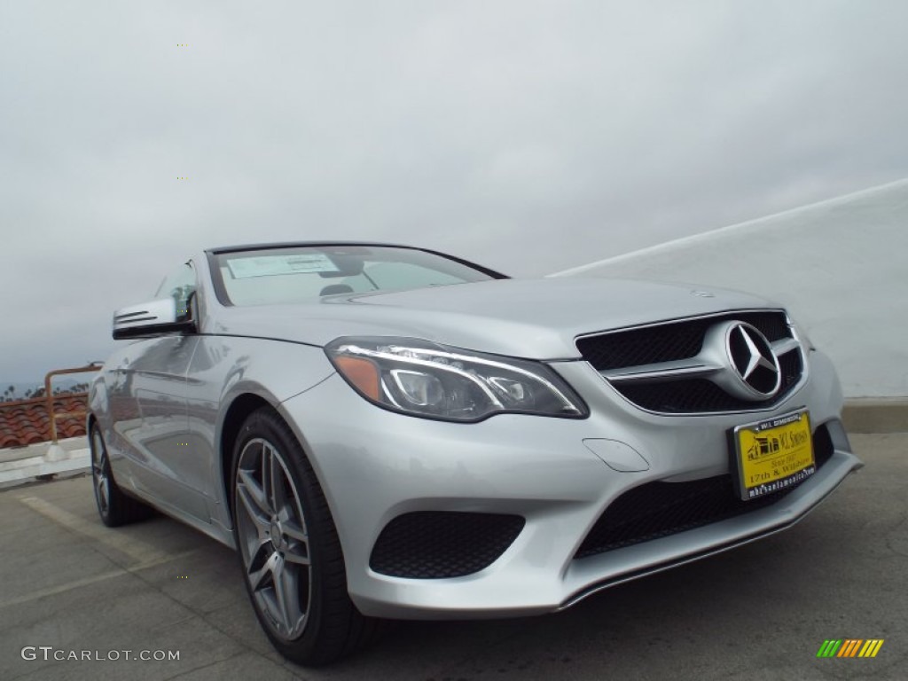2014 E 350 Cabriolet - Iridium Silver Metallic / Black photo #11