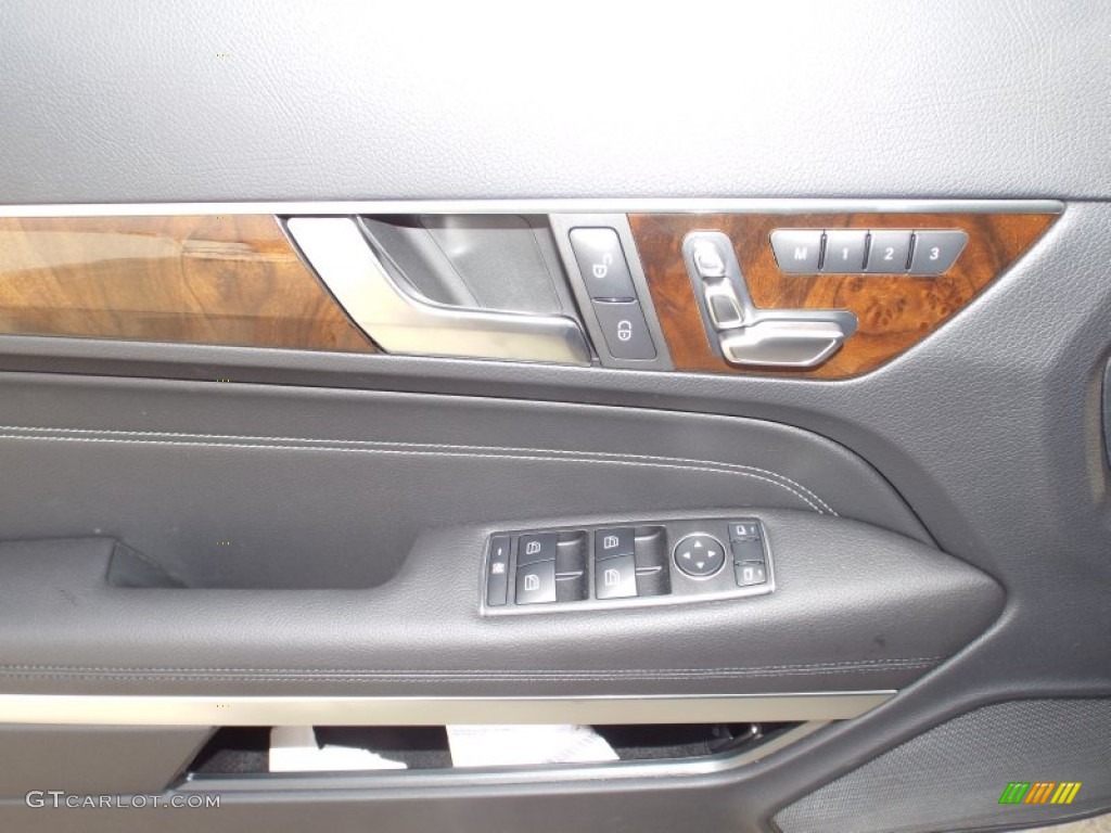 2014 E 350 Coupe - Iridium Silver Metallic / Black photo #6