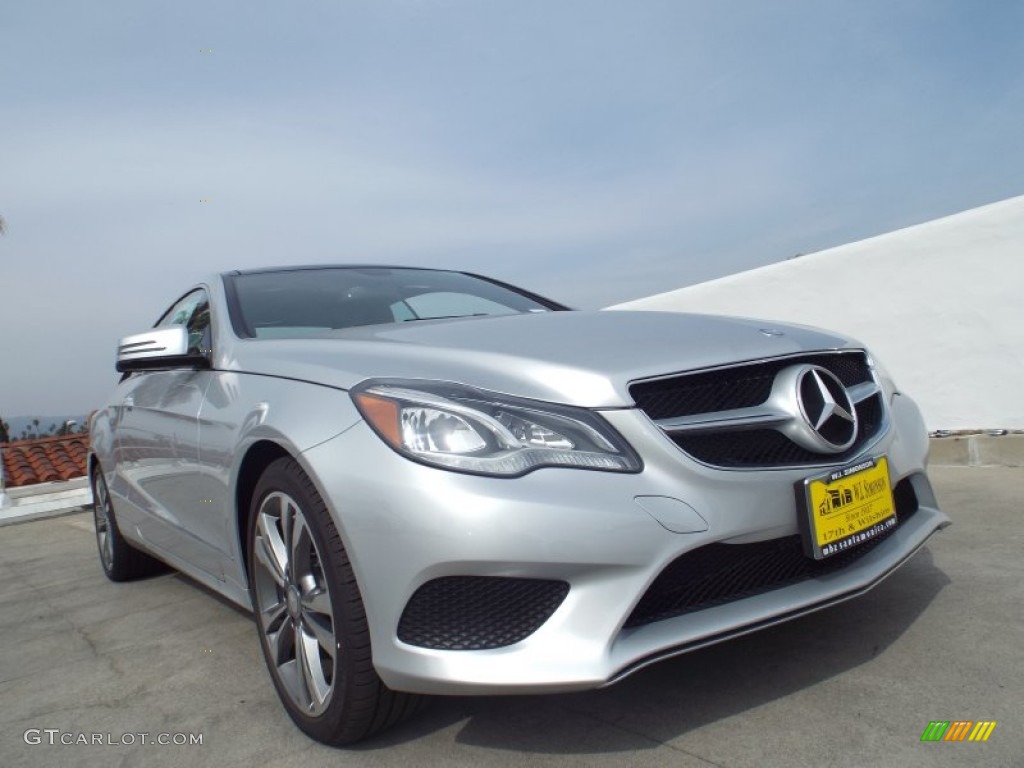 2014 E 350 Coupe - Iridium Silver Metallic / Black photo #11