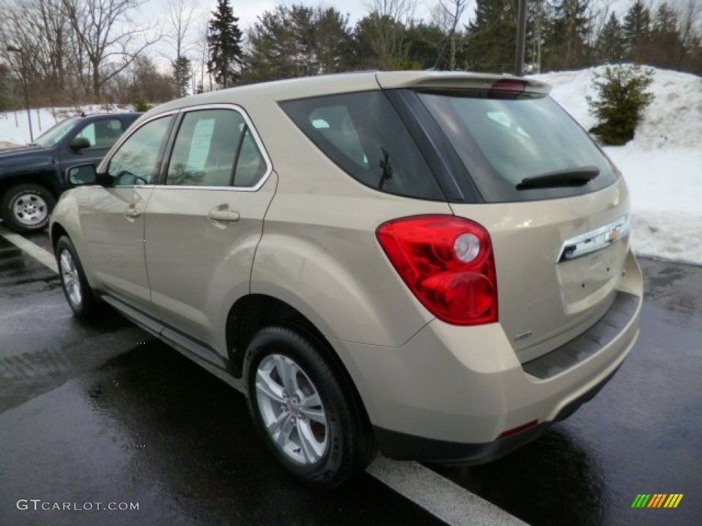 Gold Mist Metallic 2012 Chevrolet Equinox LS AWD Exterior Photo #90707881
