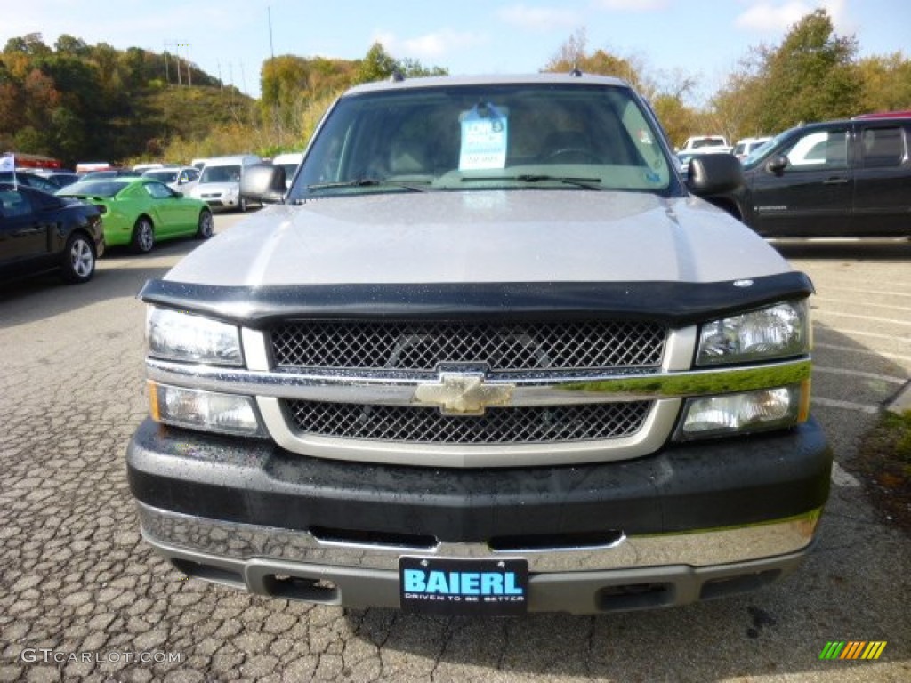 2004 Silverado 2500HD LT Crew Cab 4x4 - Silver Birch / Medium Gray photo #3