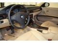 2009 BMW 3 Series Beige Interior Prime Interior Photo