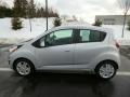 2013 Silver Ice Chevrolet Spark LS  photo #4