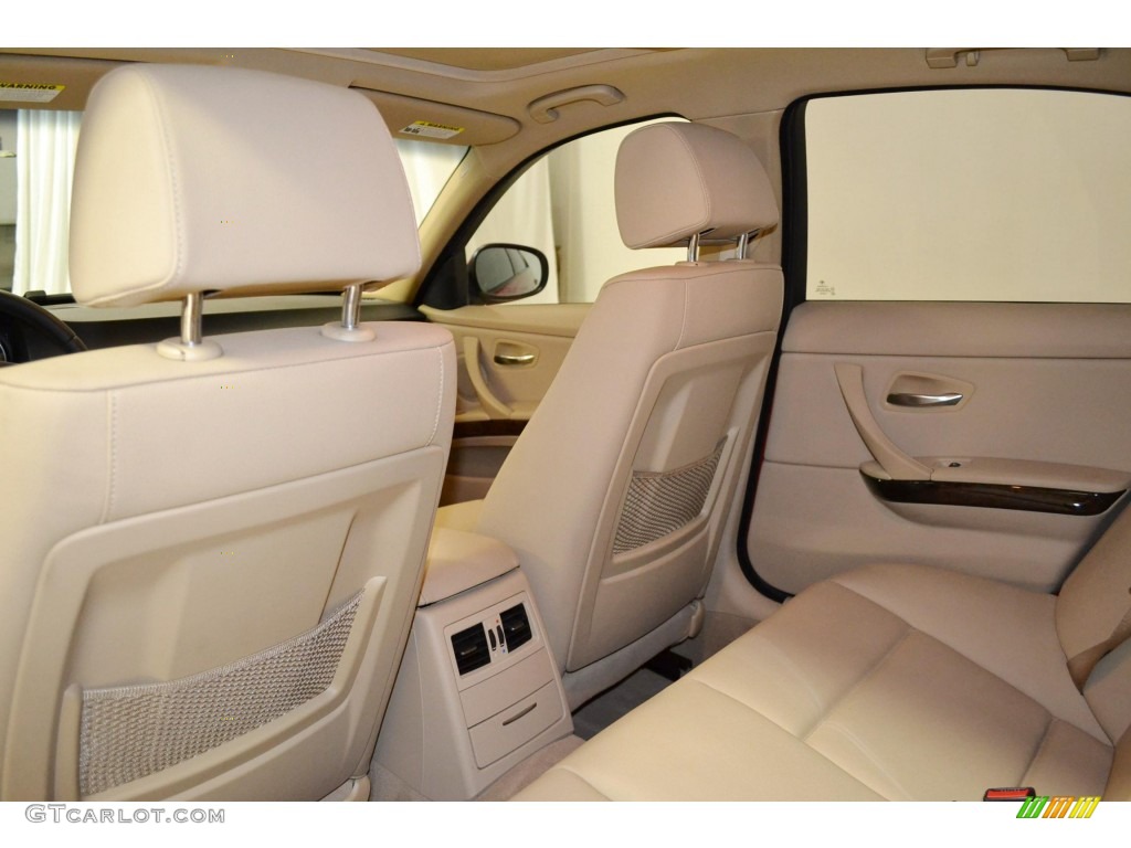 2009 3 Series 328i Sedan - Crimson Red / Beige photo #16