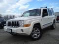 Stone White 2008 Jeep Commander Limited 4x4
