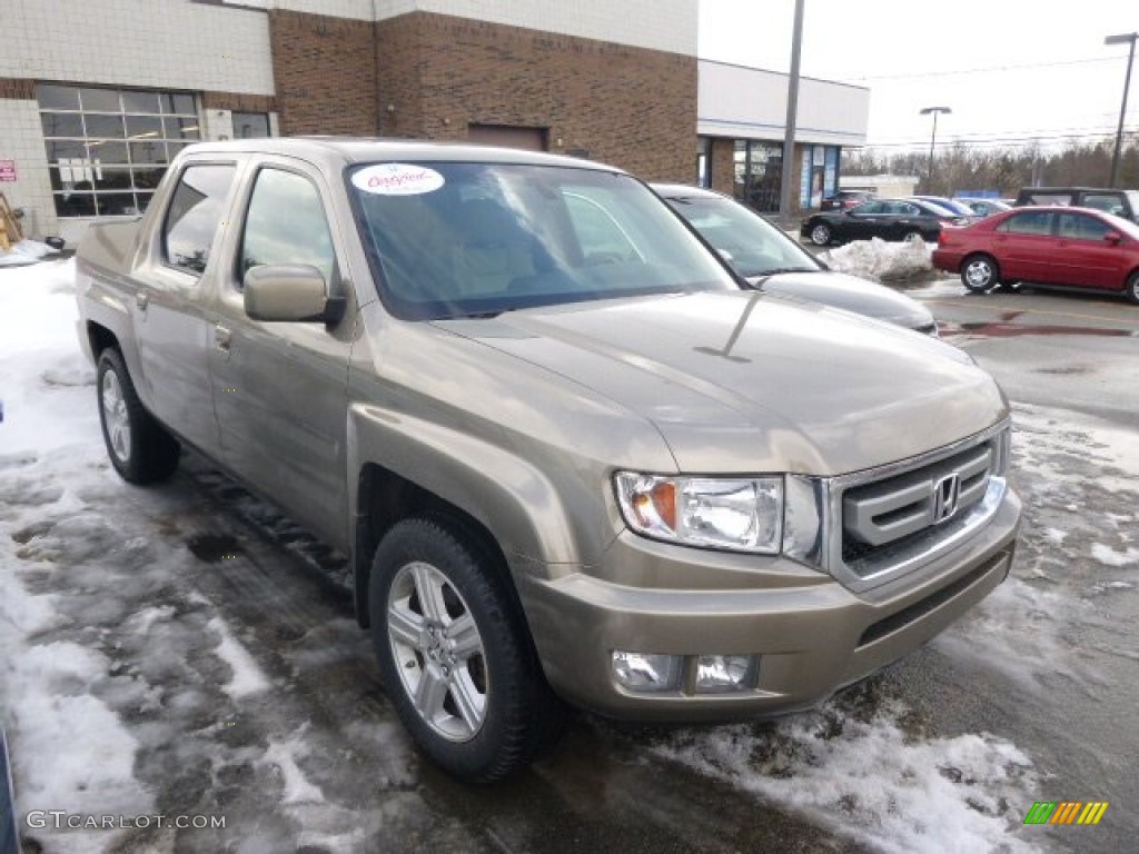 2011 Ridgeline RTL - Mocha Metallic / Beige photo #1