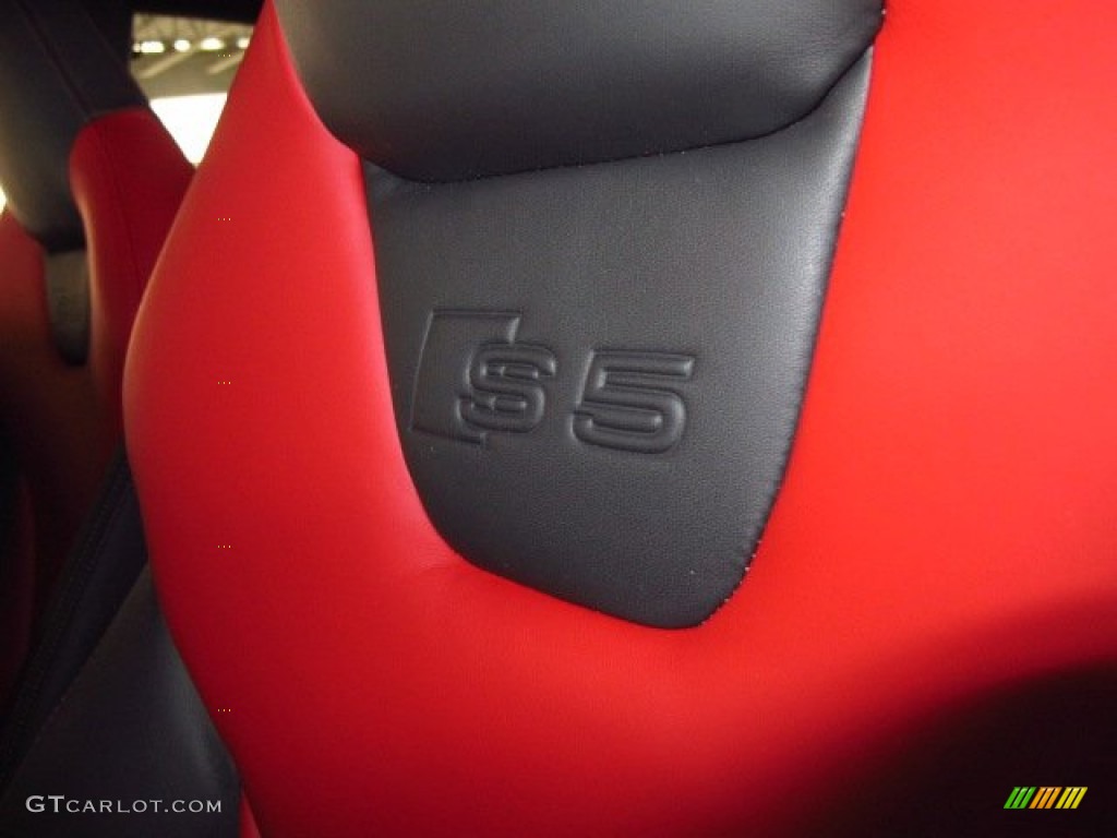 2014 S5 3.0T Premium Plus quattro Coupe - Moonlight Blue Metallic / Black/Magma Red photo #16
