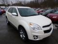 2014 White Diamond Tricoat Chevrolet Equinox LT AWD  photo #3