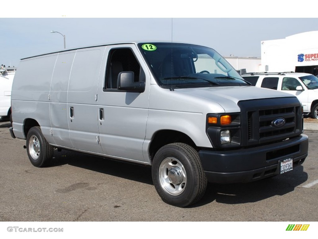 Ingot Silver Metallic Ford E Series Van