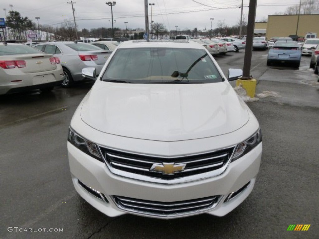 2014 Impala LTZ - White Diamond Tricoat / Jet Black/Mojave photo #2