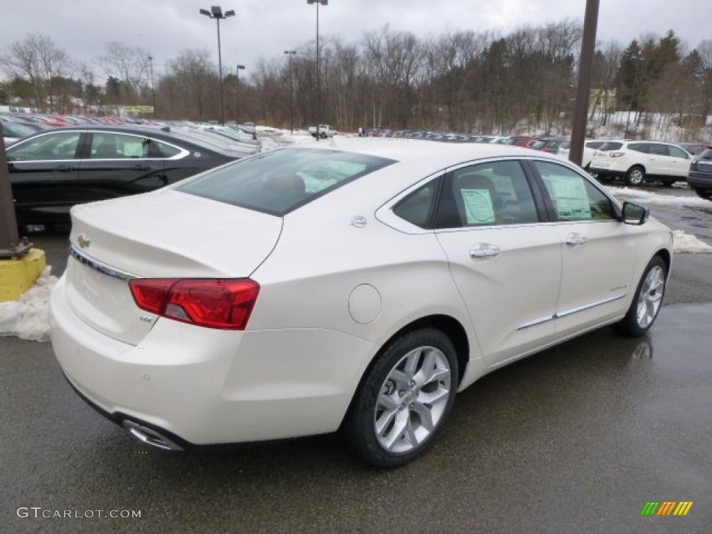 2014 Impala LTZ - White Diamond Tricoat / Jet Black/Mojave photo #5