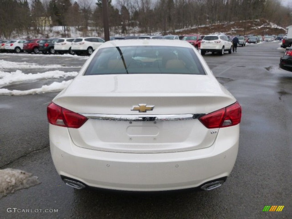 2014 Impala LTZ - White Diamond Tricoat / Jet Black/Mojave photo #6