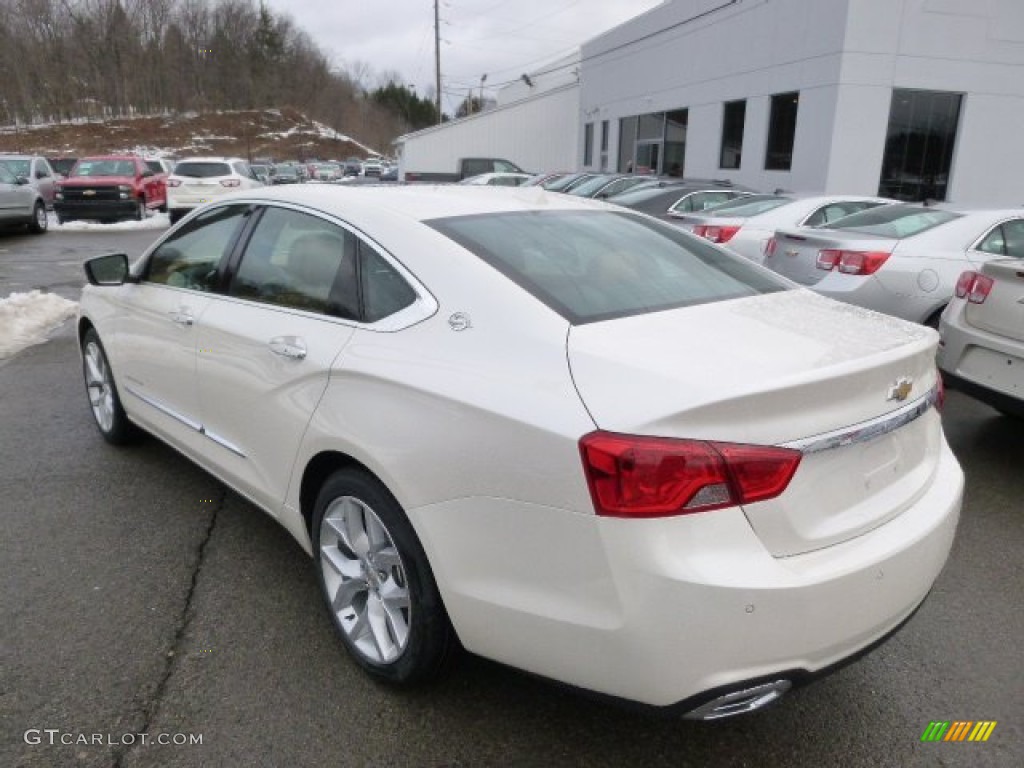 2014 Impala LTZ - White Diamond Tricoat / Jet Black/Mojave photo #7