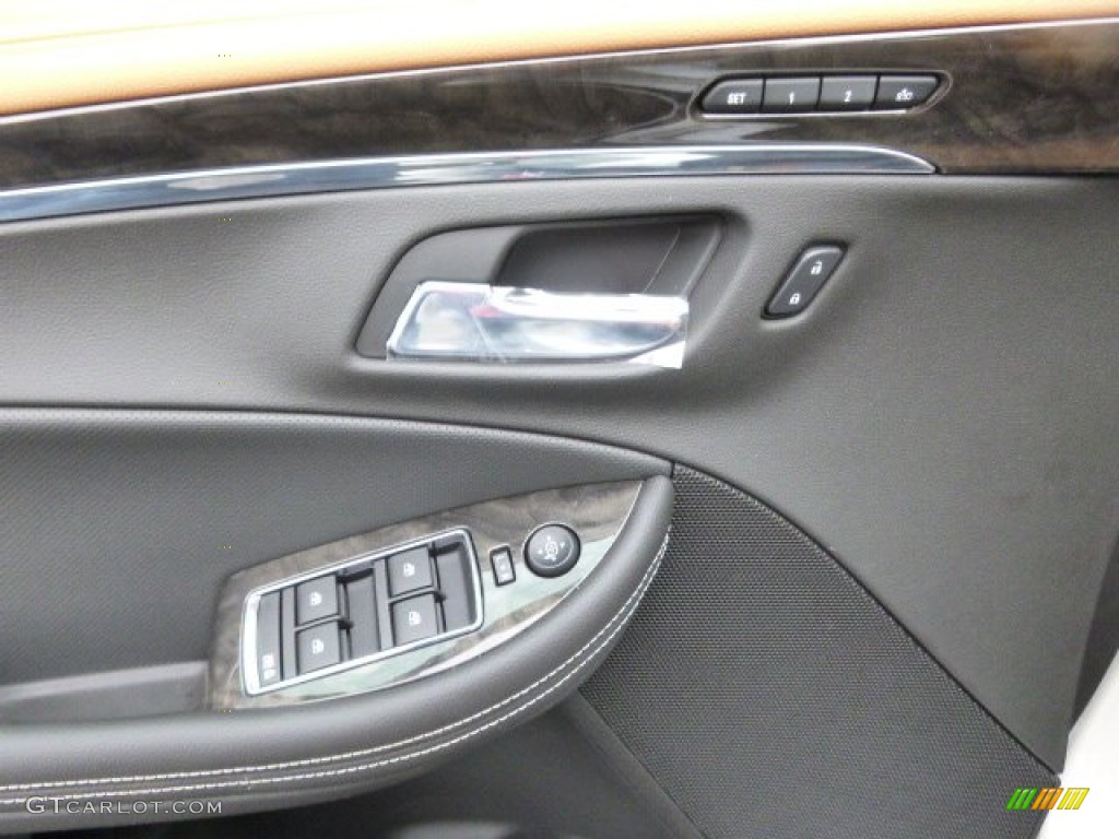 2014 Impala LTZ - White Diamond Tricoat / Jet Black/Mojave photo #13