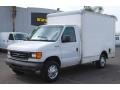 Oxford White - E Series Cutaway E350 Commercial Moving Truck Photo No. 7