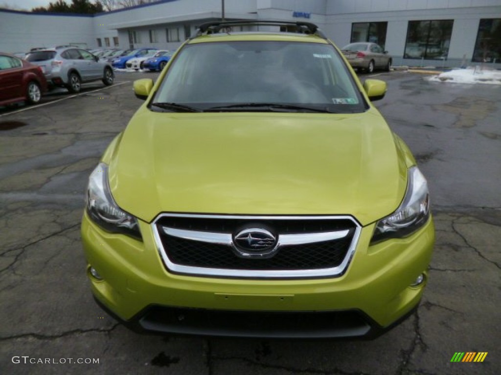 2014 XV Crosstrek Hybrid Touring - Plasma Green / Black photo #2