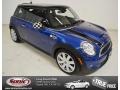 Lightning Blue Metallic 2008 Mini Cooper S Hardtop