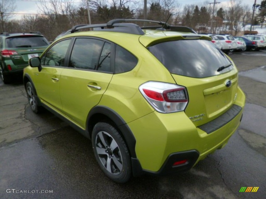 2014 XV Crosstrek Hybrid Touring - Plasma Green / Black photo #5