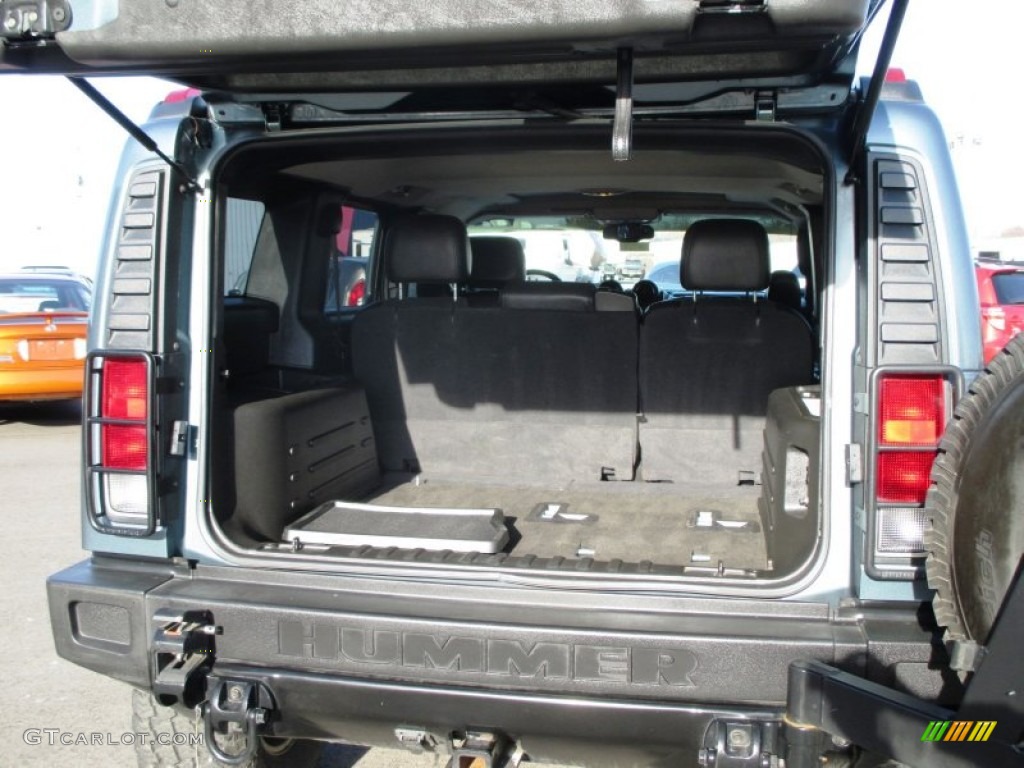 2005 H2 SUV - Stealth Gray Metallic / Ebony Black photo #25