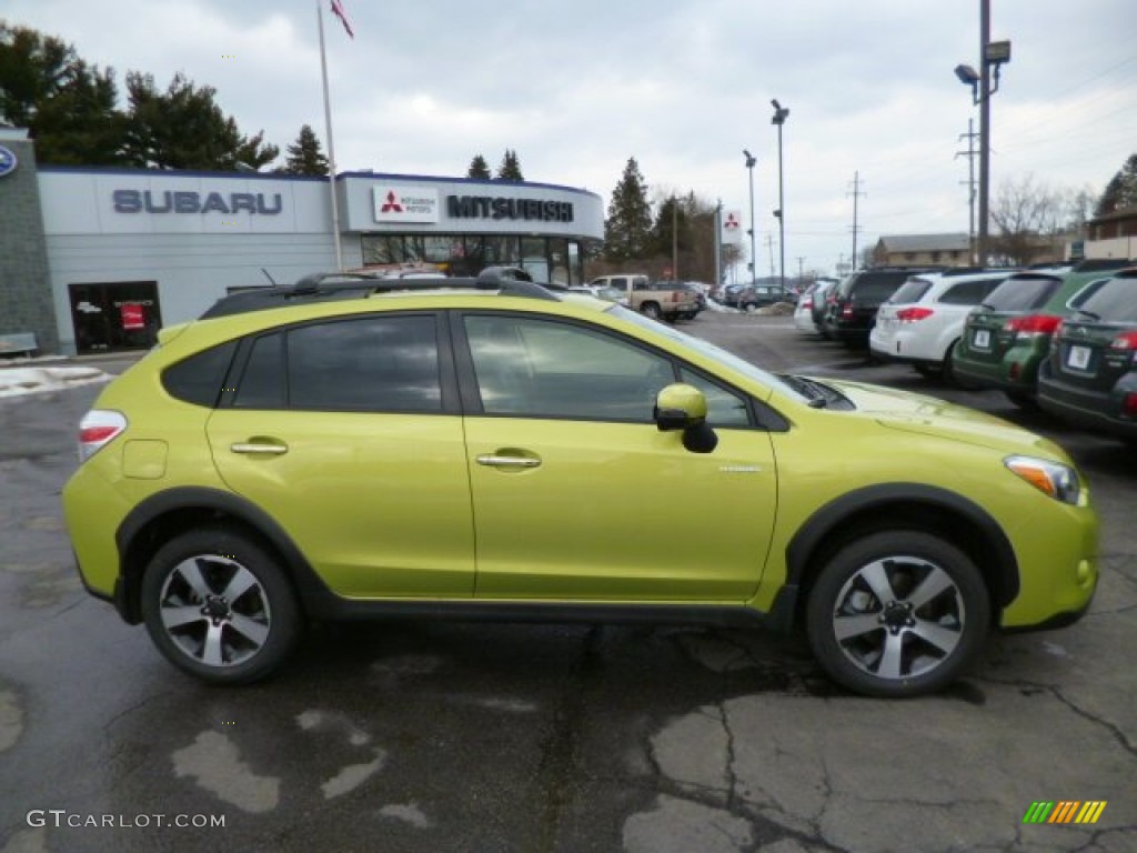 2014 XV Crosstrek Hybrid Touring - Plasma Green / Black photo #8