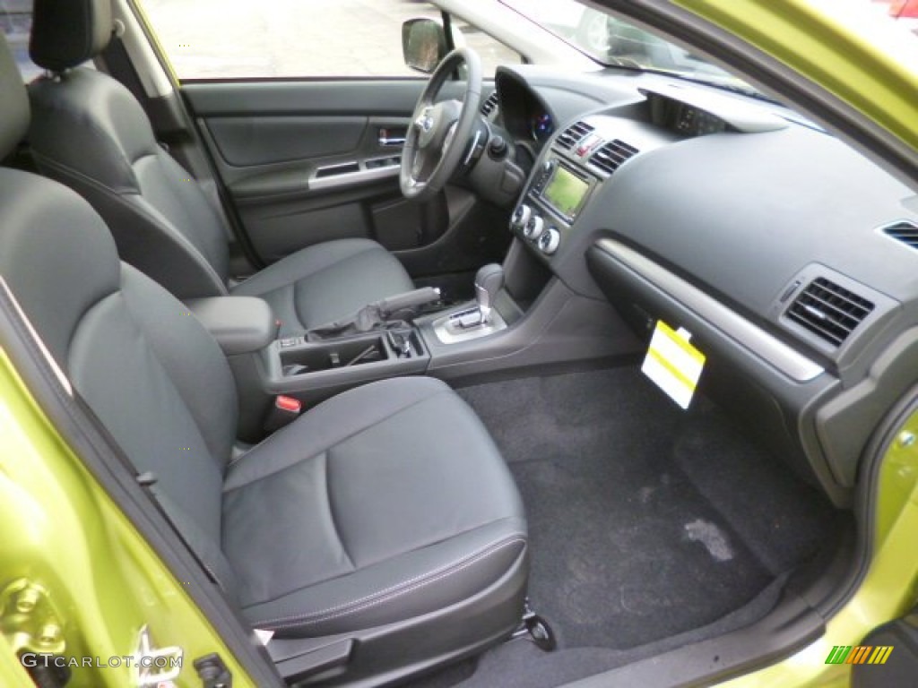 2014 XV Crosstrek Hybrid Touring - Plasma Green / Black photo #10